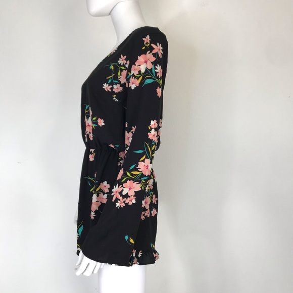 Pins and needles S black floral Romper - Picture 2 of 7
